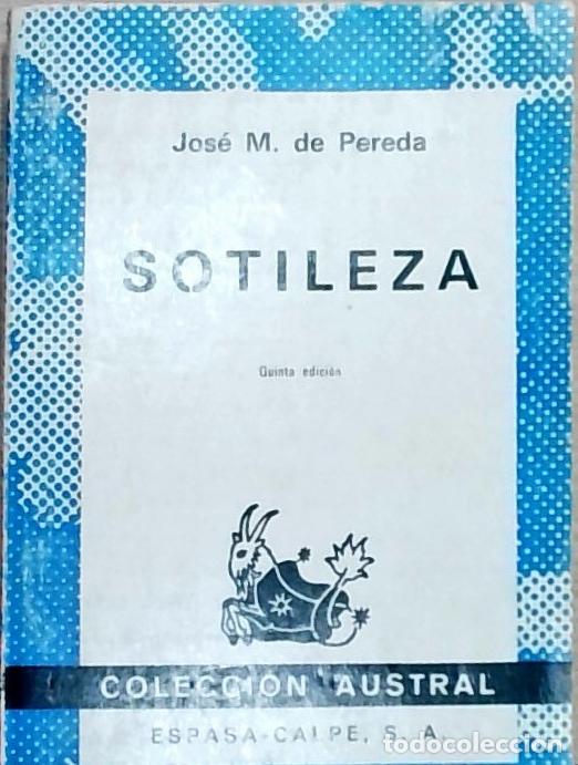 books: Sotileza - Jos&eacute; M. de Pereda: