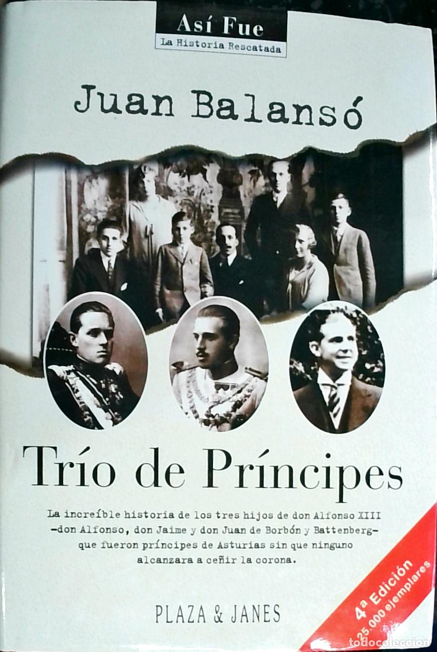 Libros: Tr&iacute;o de Pr&iacute;ncipes - Juan Balans&oacute;: - Foto 1