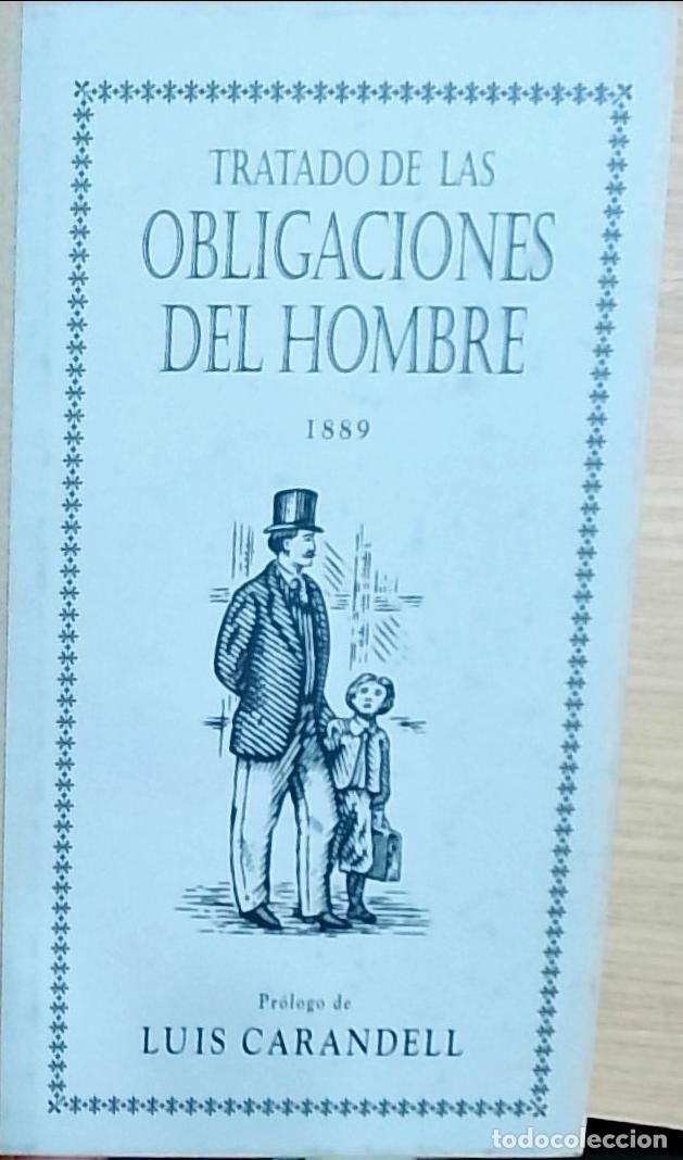 Libros: Tratado de las obligaciones del hombre - Juan Escoiquiz: