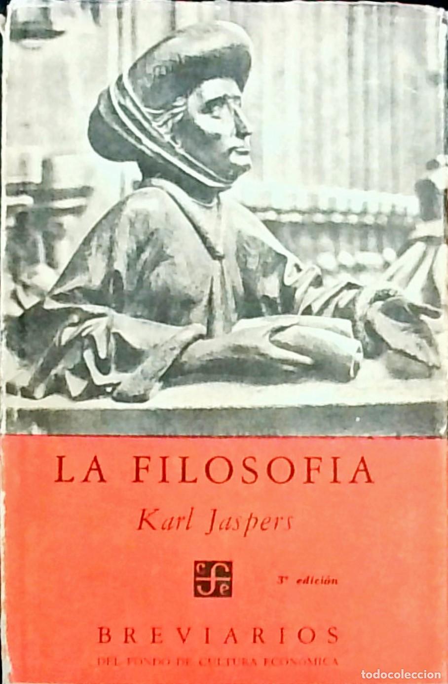 books: La filosof&iacute;a - Karl Jaspers: