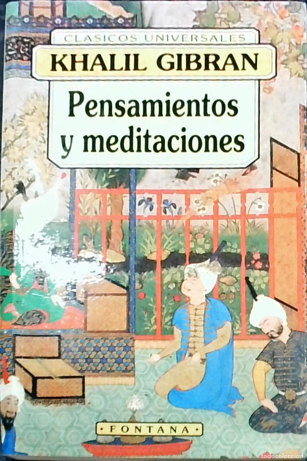 Libros: Pensamientos y meditaciones - Khalil Gibran: - Foto 1