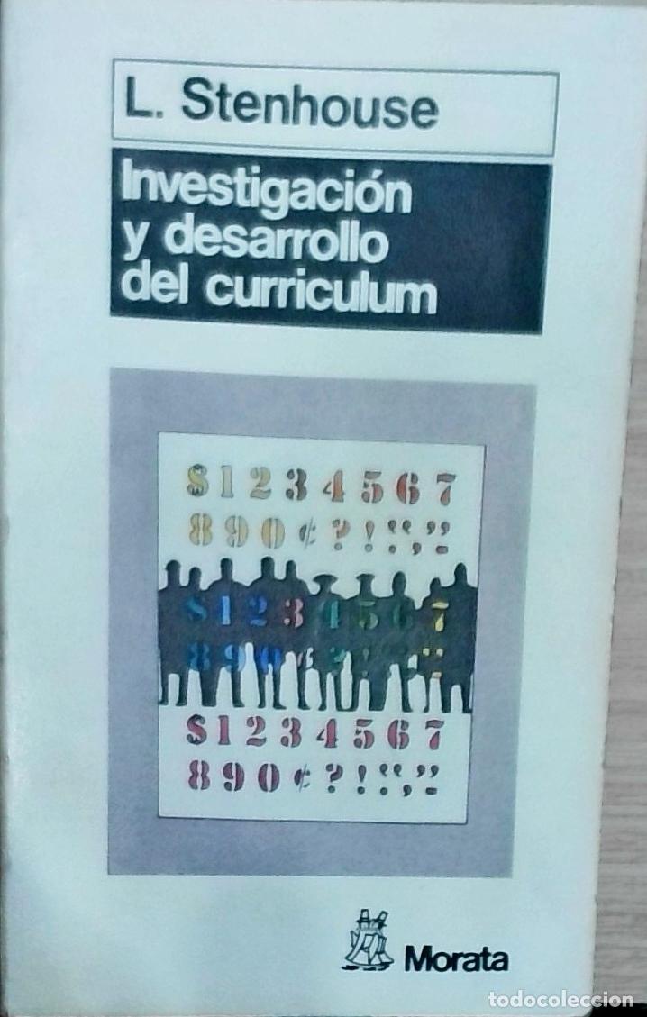 Libros: Investigaci&oacute;n y desarrollo del curriculum - Lawrence Stenhouse:
