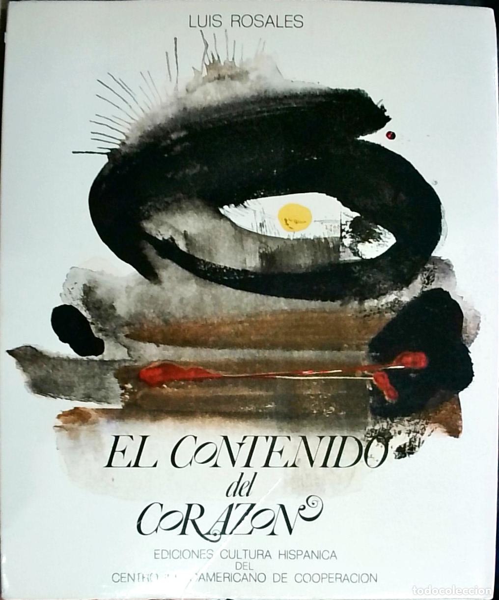 Libros: El contenido del coraz&oacute;n - Luis Rosales: