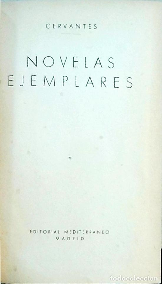 Libros: Novelas ejemplares - Miguel de Cervantes: - Foto 1