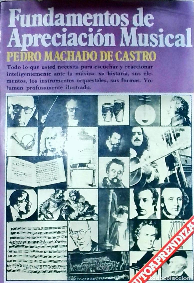 Livros em segunda m&atilde;o: Fundamentos de Apreciaci&oacute;n Musical - Pedro Machado de Castro: