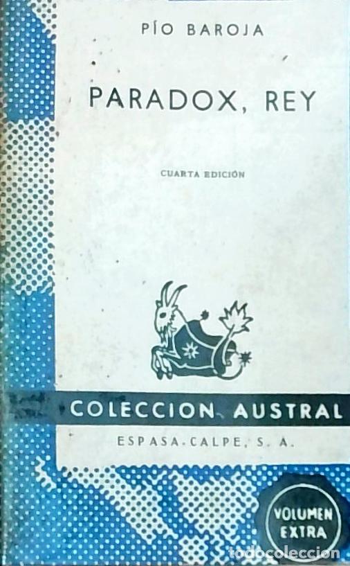 Libros: Paradox, rey - P&iacute;o Baroja: - Foto 1
