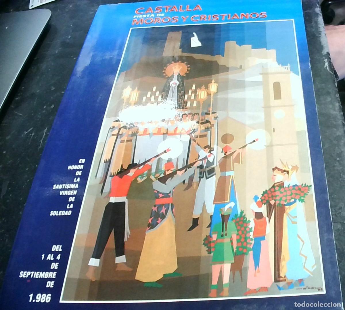 Libri di seconda mano: Castalla. Fiesta de Moros y Cristianos Cartel de fiestas 1986 - PROGRAMA: