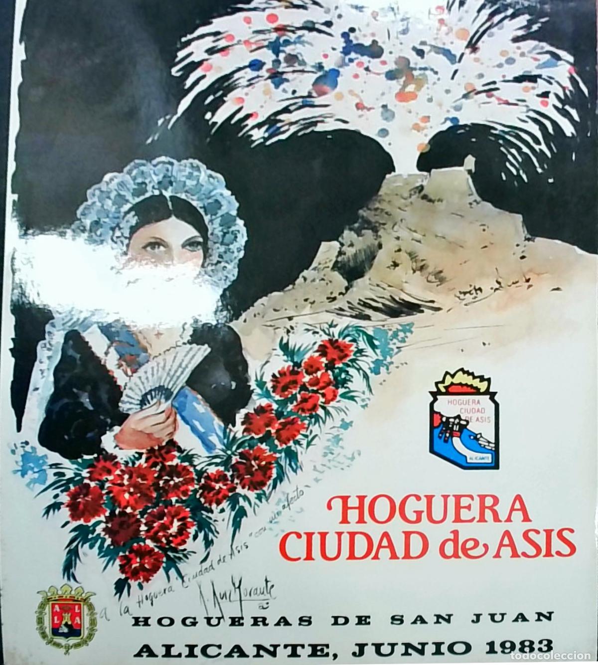 Libri di seconda mano: Llibret Hoguera Ciudad de As&iacute;s 1983 - PROGRAMA:
