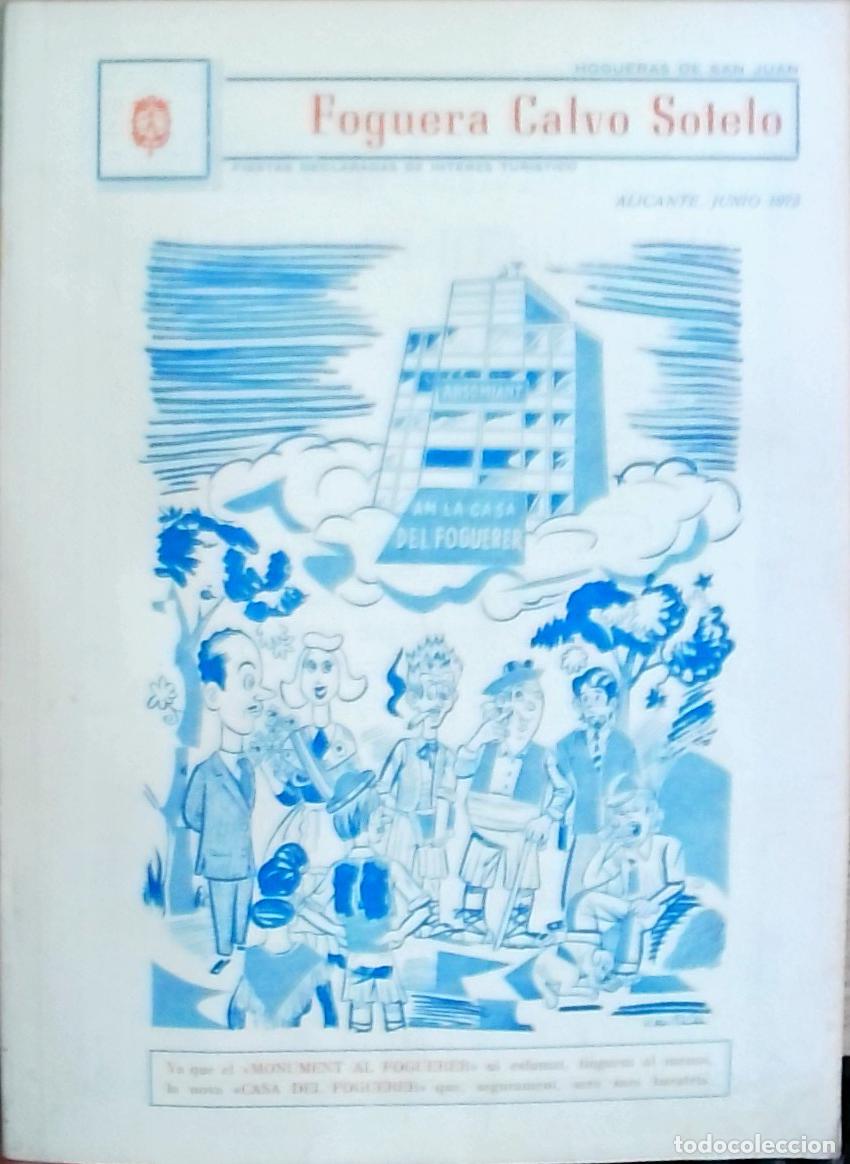 Libri di seconda mano: San Juna. Foguera Calvo Sotelo, Junio - PROGRAMA: