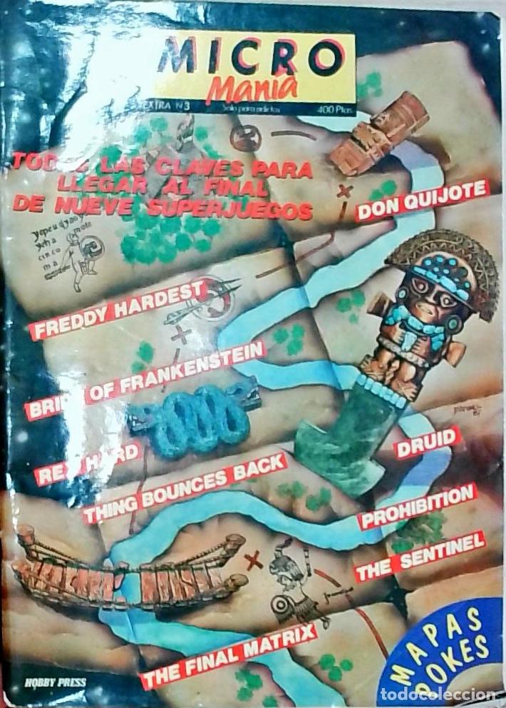 Libros: Microman&iacute;a Primera &Eacute;poca, Extra N&uacute;mero 3: Freddy Hardest, Don Quijote, Bride of Frnakesntein etc - R