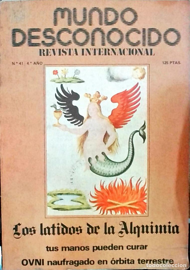 Libros: Mundo Desconocido n&ordm; 41, 4&ordm; A&ntilde;o, Noviembre. Los latidos de la Alquimia. Tus manos pueden curar. OVNI