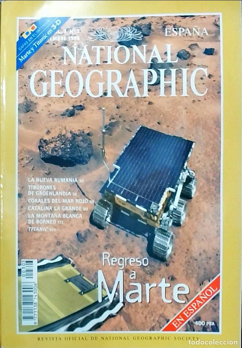 Libros: Nationa Geographic Espa&ntilde;a. Diciembre: Regreso a Marte - REVISTA:
