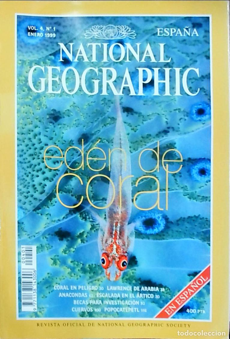 Libros: Nationa Geographic Espa&ntilde;a. Enero: Ed&eacute;n de coral - REVISTA: