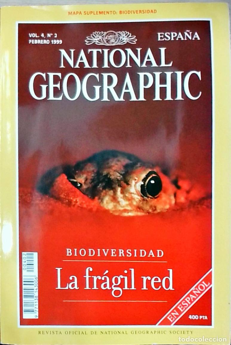 Libros: Nationa Geographic Espa&ntilde;a. Febrero: Biodiversidad, la fr&aacute;gil red - REVISTA: