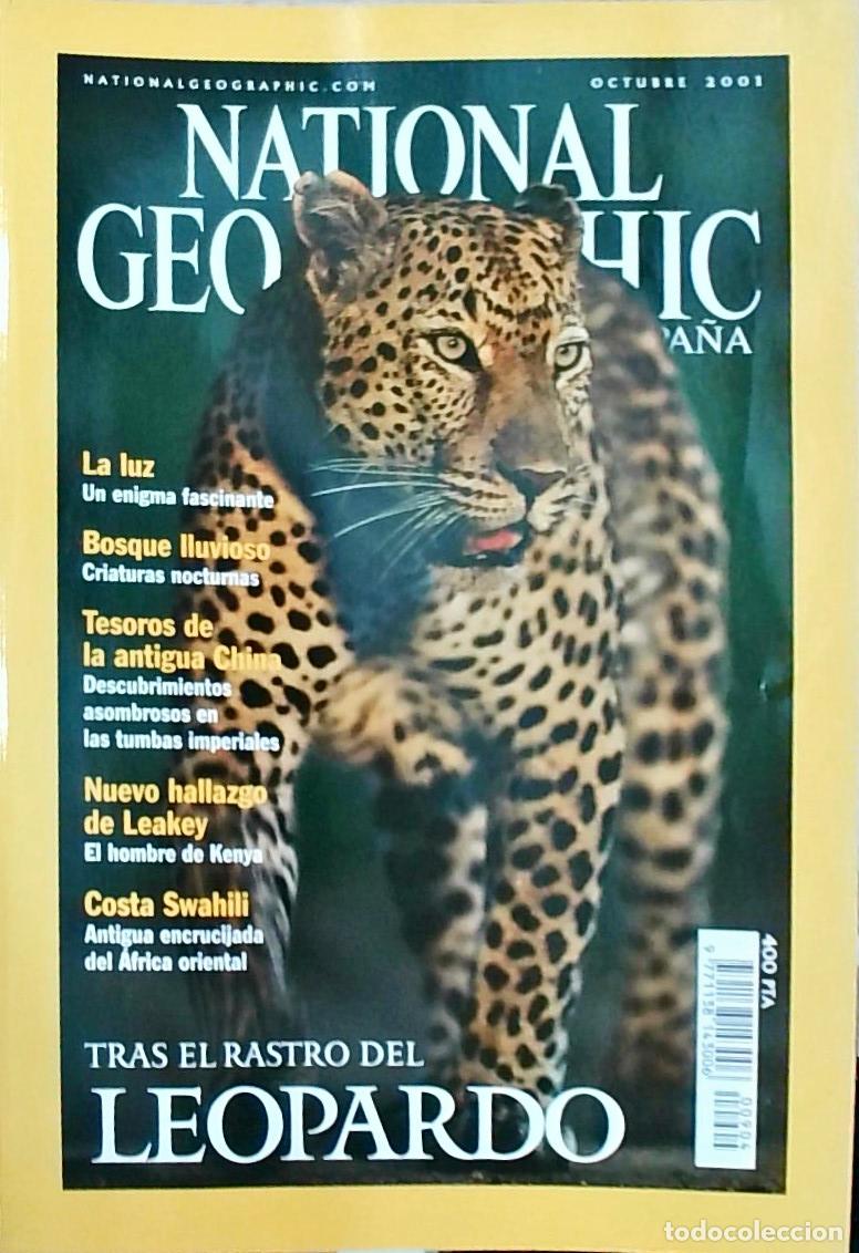 Libros: Nationa Geographic Espa&ntilde;a. Octubre: Tras el rastro del leopardo - REVISTA: