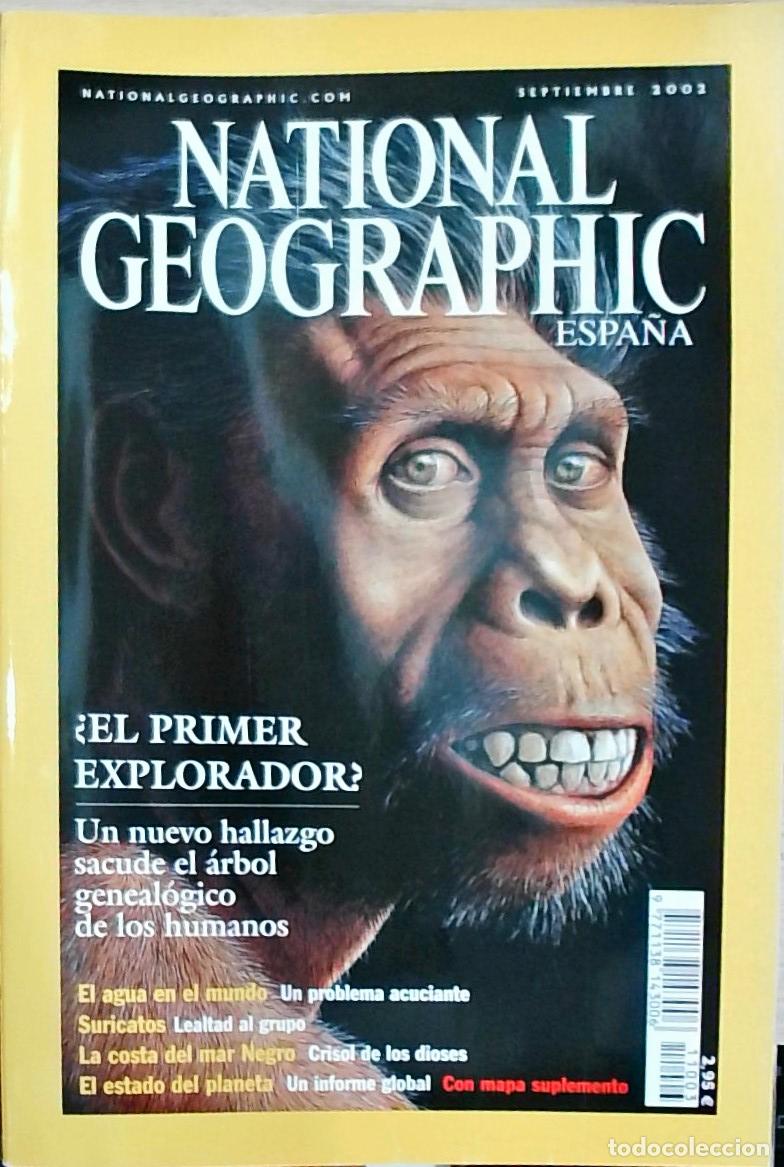 Libros: Nationa Geographic Espa&ntilde;a. Septiembre: El primer explorador? Un nuevo hallazgo sacude el &aacute;rbol genea