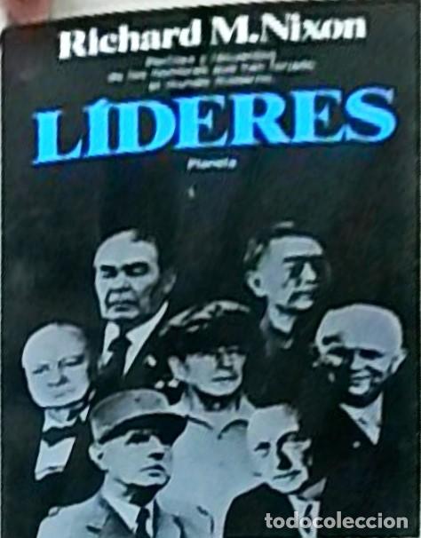 Livros em segunda m&atilde;o: L&iacute;deres. Perfiles y recuerdos de los hombres que han forjado el mundo moderno - Richard M. Nixon: