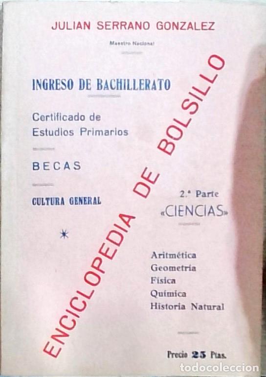 B&uuml;cher: Ingreso de Bachillerato: Certificado de Estudios Primarios: Becas: Cultura General. 2.&ordf; Parte &rdquo;Cienc