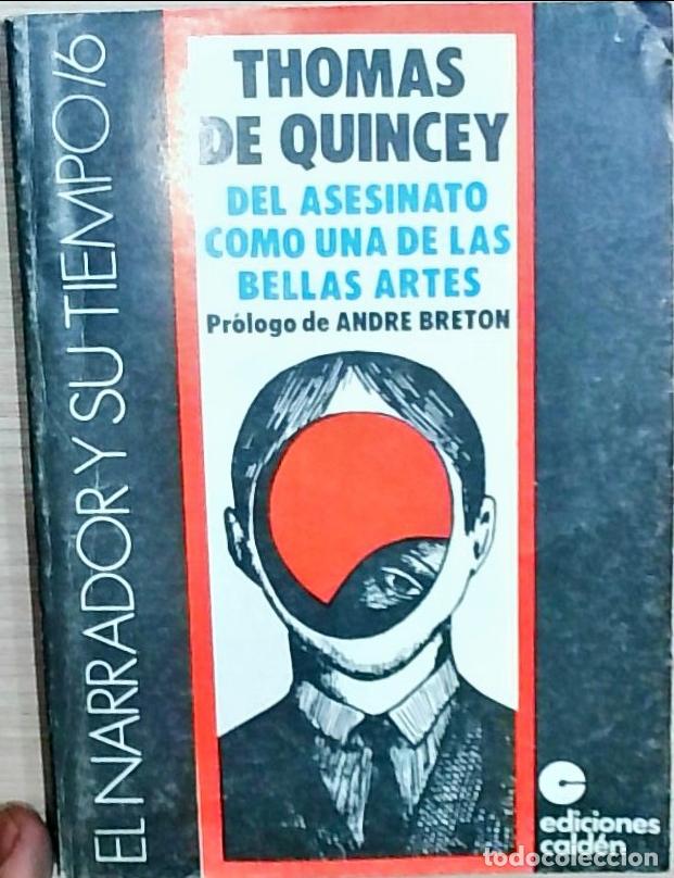 Libri di seconda mano: Del asesinato como una de las bellas artes - Thomas De Quincey: