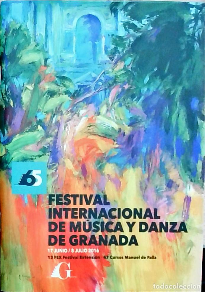 Libri di seconda mano: 65 Festival Internacional de M&uacute;sica y Danza de Granada (Programa Oficial) - Varios Autores:
