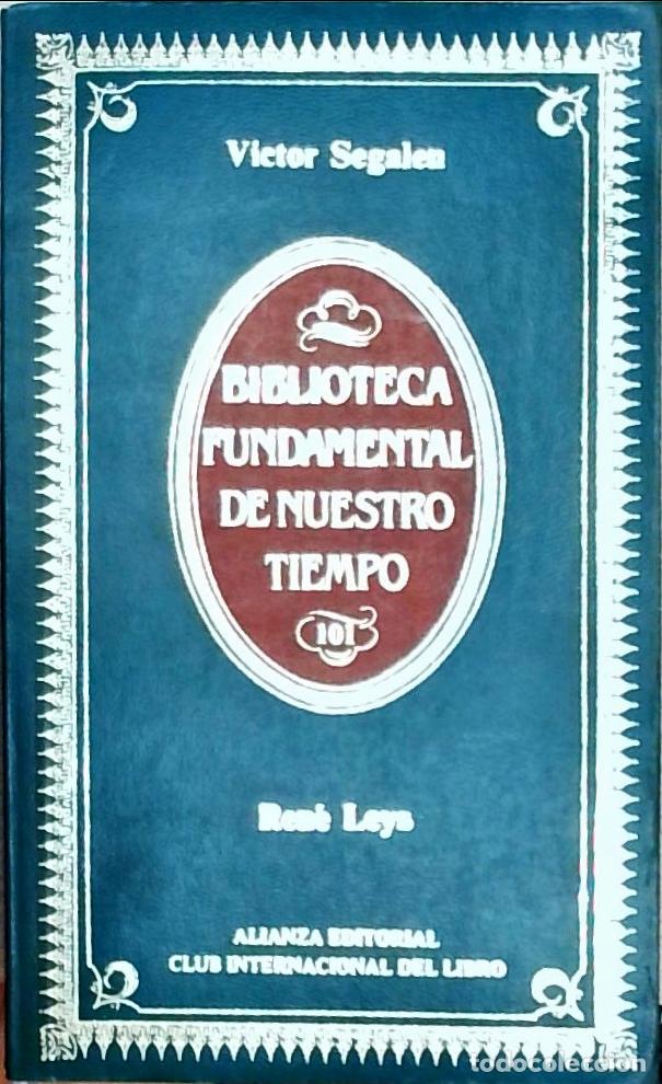 Libros: Ren&eacute; Leys - Victor Segalen: - Foto 1