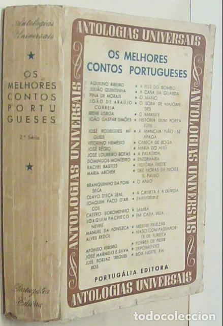 B&uuml;cher: Os melhores contos portugueses. Segunda serie. 1&ordf; edici&oacute;n. Selec&ccedil;ao, pr&eacute;facio e notes de Guilherme -