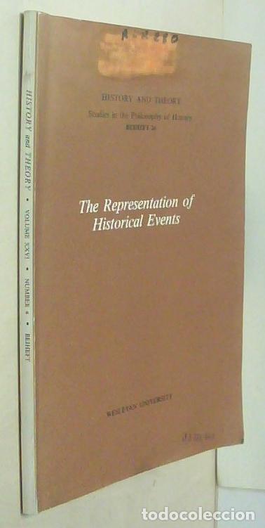 Libri di seconda mano: The Representation of Historical Events - AA. VV.: