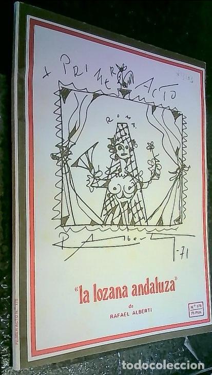 Libros: La lozana andaluza - Alberti, Rafael: - Foto 1