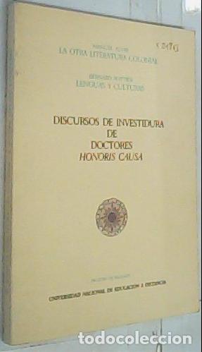 Libros: La otra literatura colonial / Lenguas y culturas. Discursos de investidura de Doctores Honoris Causa