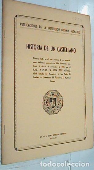 B&uuml;cher: Historia de un castellano. Discurso le&iacute;do en el acto solemne de su recepci&oacute;n como Acad&eacute;mico numeerar