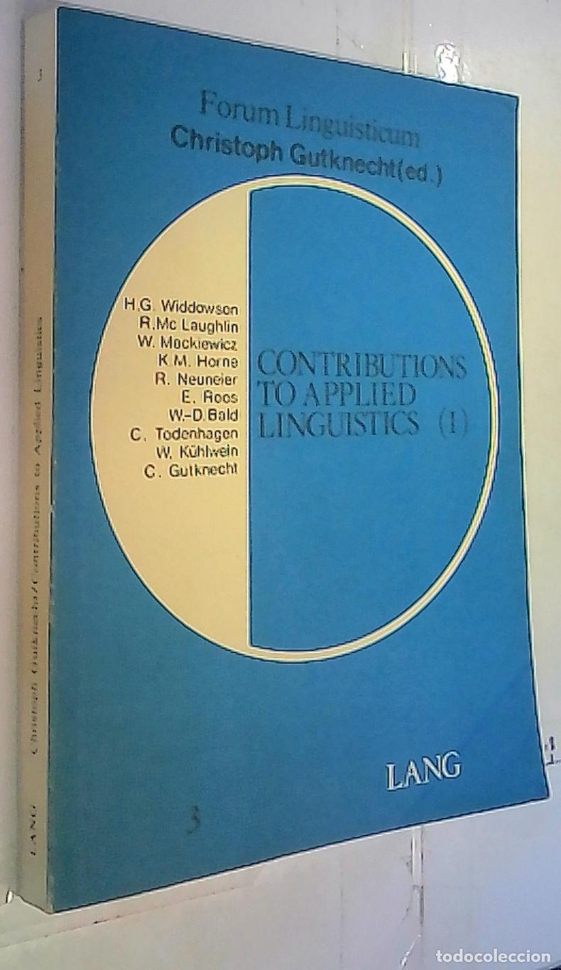 Libri di seconda mano: Contributions to applied linguistics I - Autores Varios: