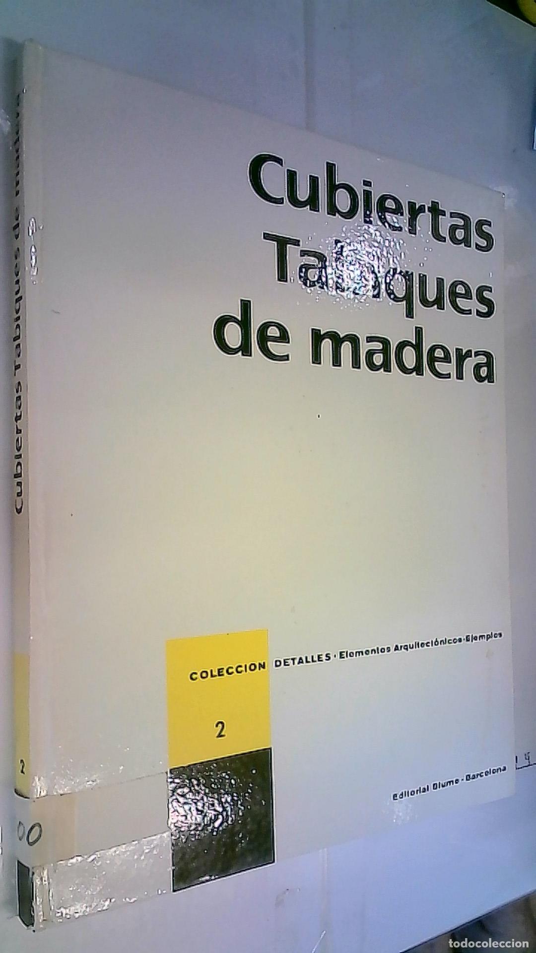 Libros: Cubiertas. Tabiques de madera - Autores Varios: - Foto 1
