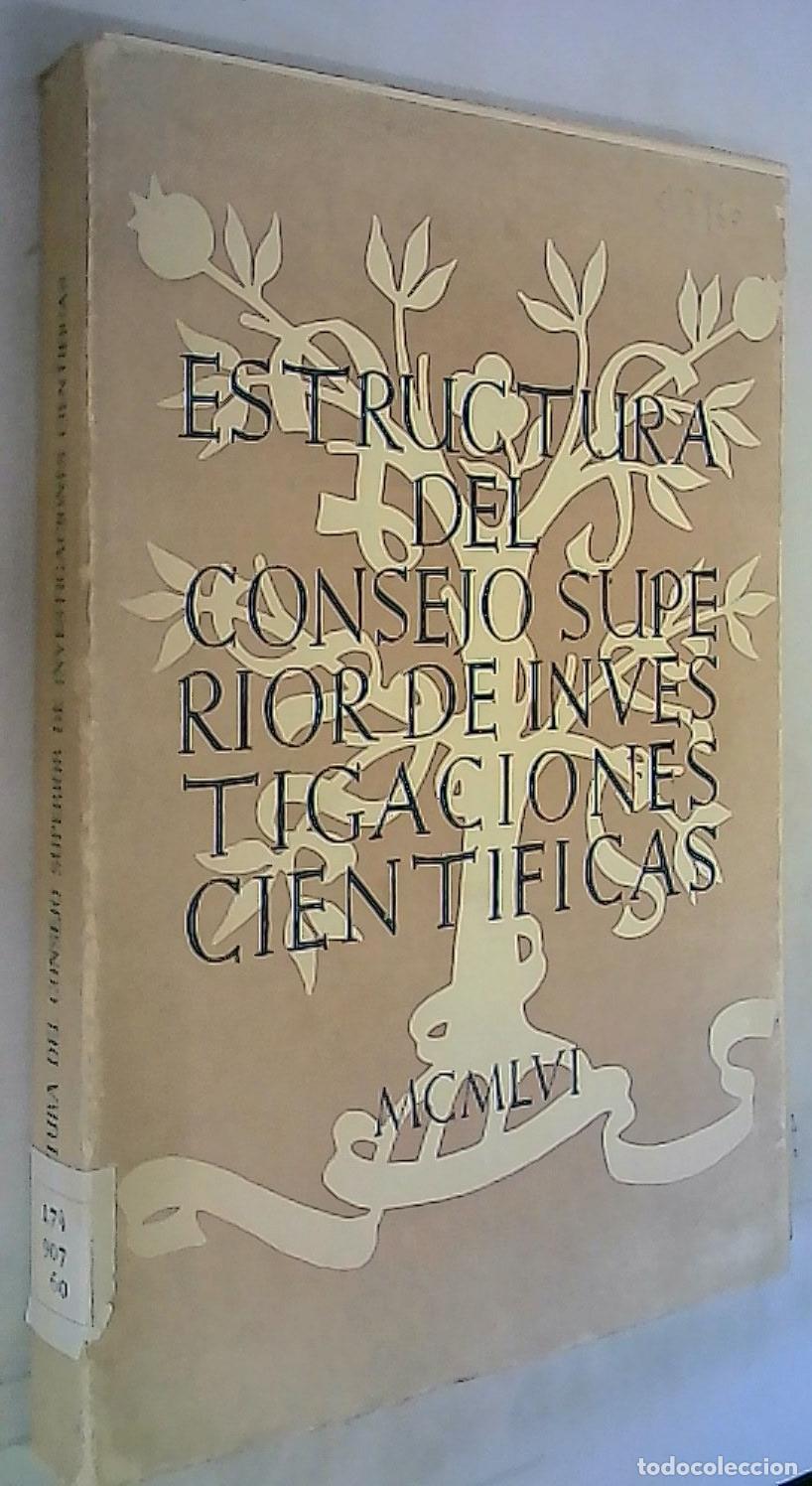 B&uuml;cher: Estructura del Consejo Superior de Investigaciones Cient&iacute;ficas - Autores Varios:
