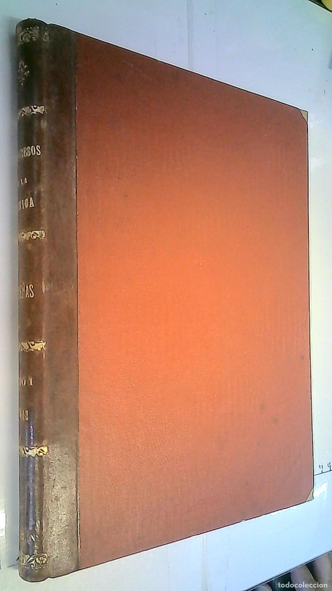 Livros em segunda m&atilde;o: Los Progresos de la Cl&iacute;nica. Rese&ntilde;a de las sesiones de Academias y Sociedades M&eacute;dico Quir&uacute;rgicas. Re