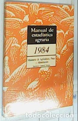 Livros em segunda m&atilde;o: Manual de estad&iacute;stica agraria - Autores Varios: