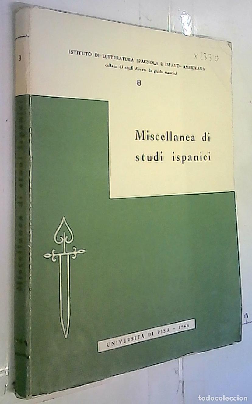 Livros em segunda m&atilde;o: Miscellanea di studi ispanici - Autores Varios: