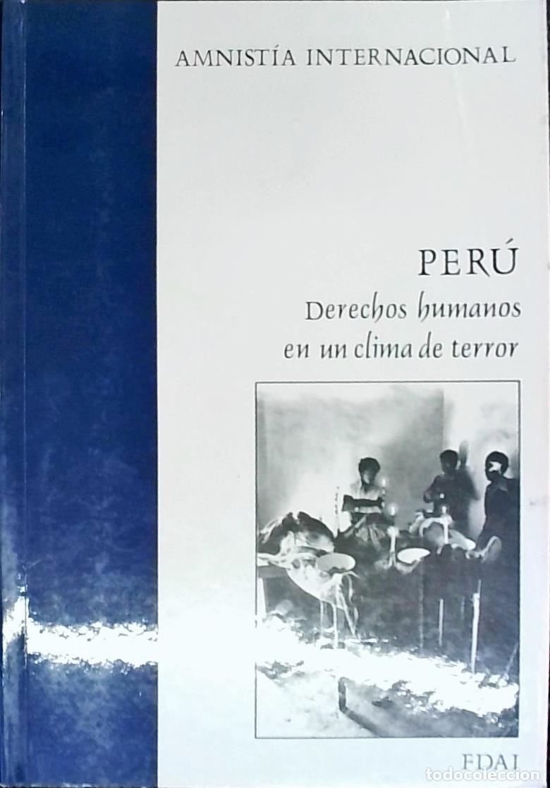 books: Per&uacute;, derechos humanos en un clima de terror - Autores Varios: