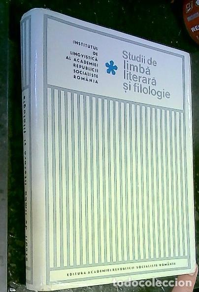 Livros em segunda m&atilde;o: Studii de limba literara si filologie - Autores Varios: