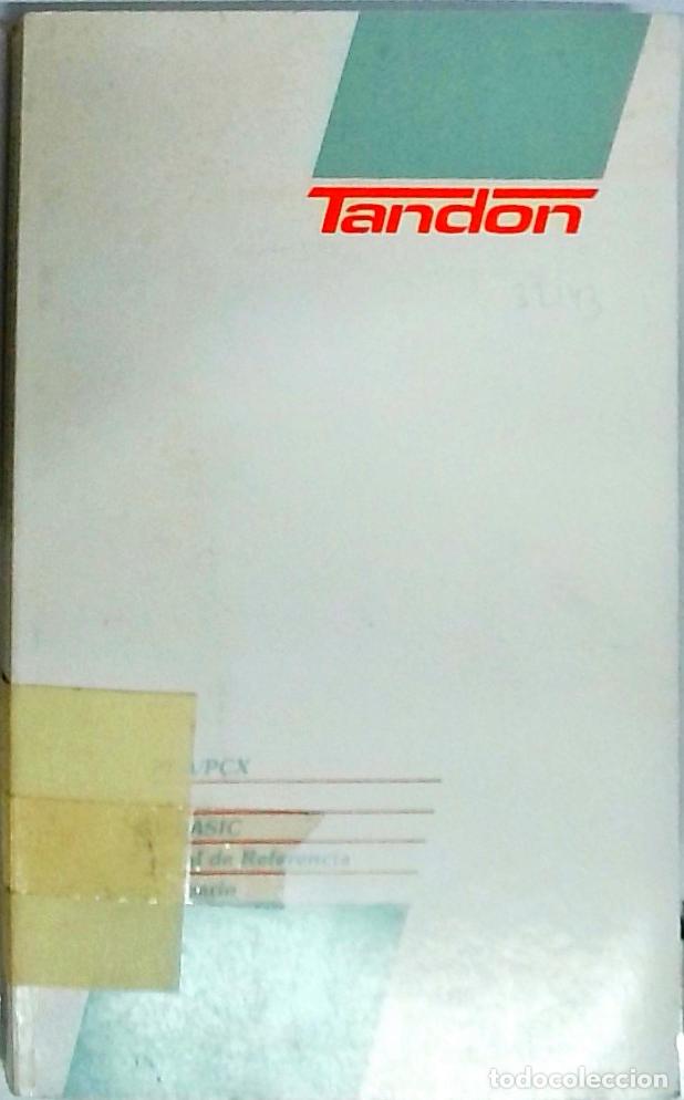 Livros em segunda m&atilde;o: Tandon. PCA / PCX. GWBASIC. Manual de Referencia del Usuario - Autores Varios: