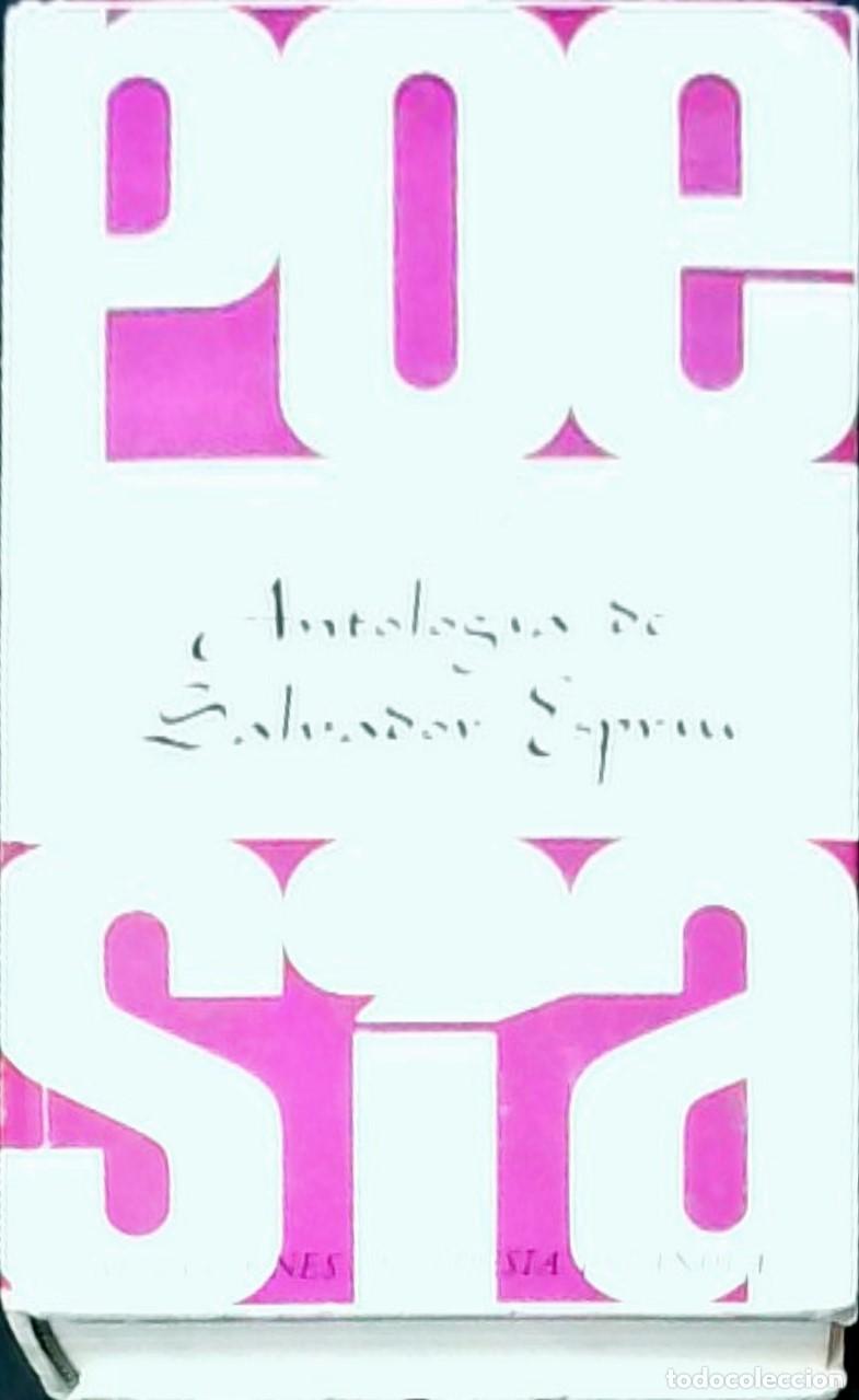 books: Antolog&iacute;a de Salvador Espr&iacute;u. Texto biling&uuml;e espa&ntilde;ol - catal&aacute;n - BADOSA, Enrique: