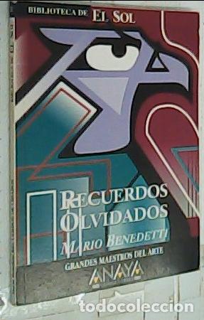 Livres: Recuerdos olvidados y otros relatos - Benedetti, Mario: