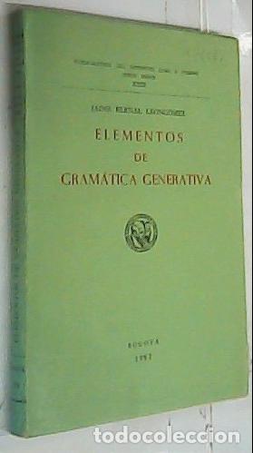 books: Elementos de gram&aacute;tica generativa - Bernal Leong&oacute;mez, Jaime: