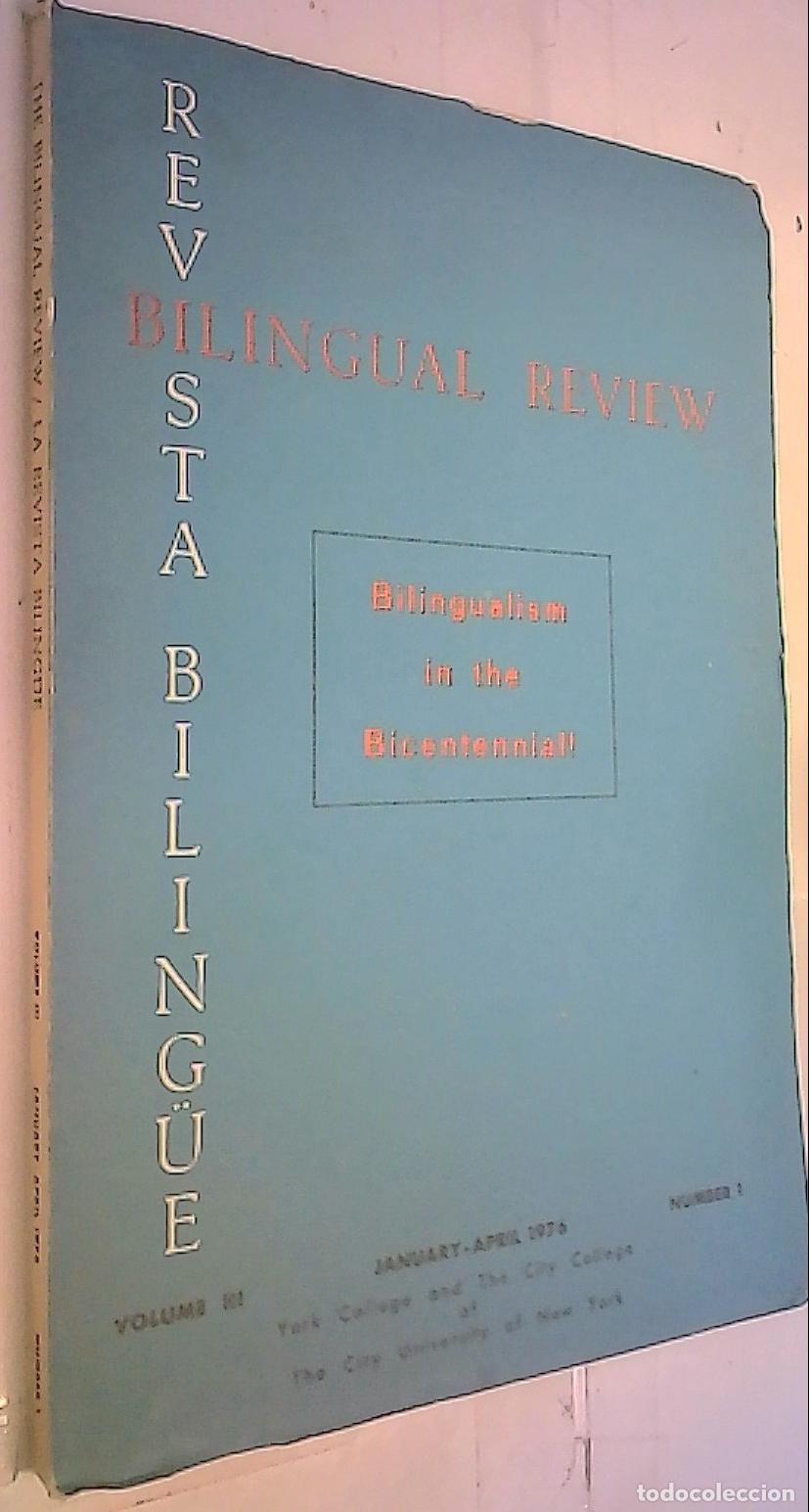 B&uuml;cher: Bilingualism in the Bicentennial! - Bilingual Review: