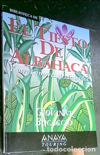 B&uuml;cher: El tiesto de albahaca y otros amores desdichados - Boccaccio, Giovanni: