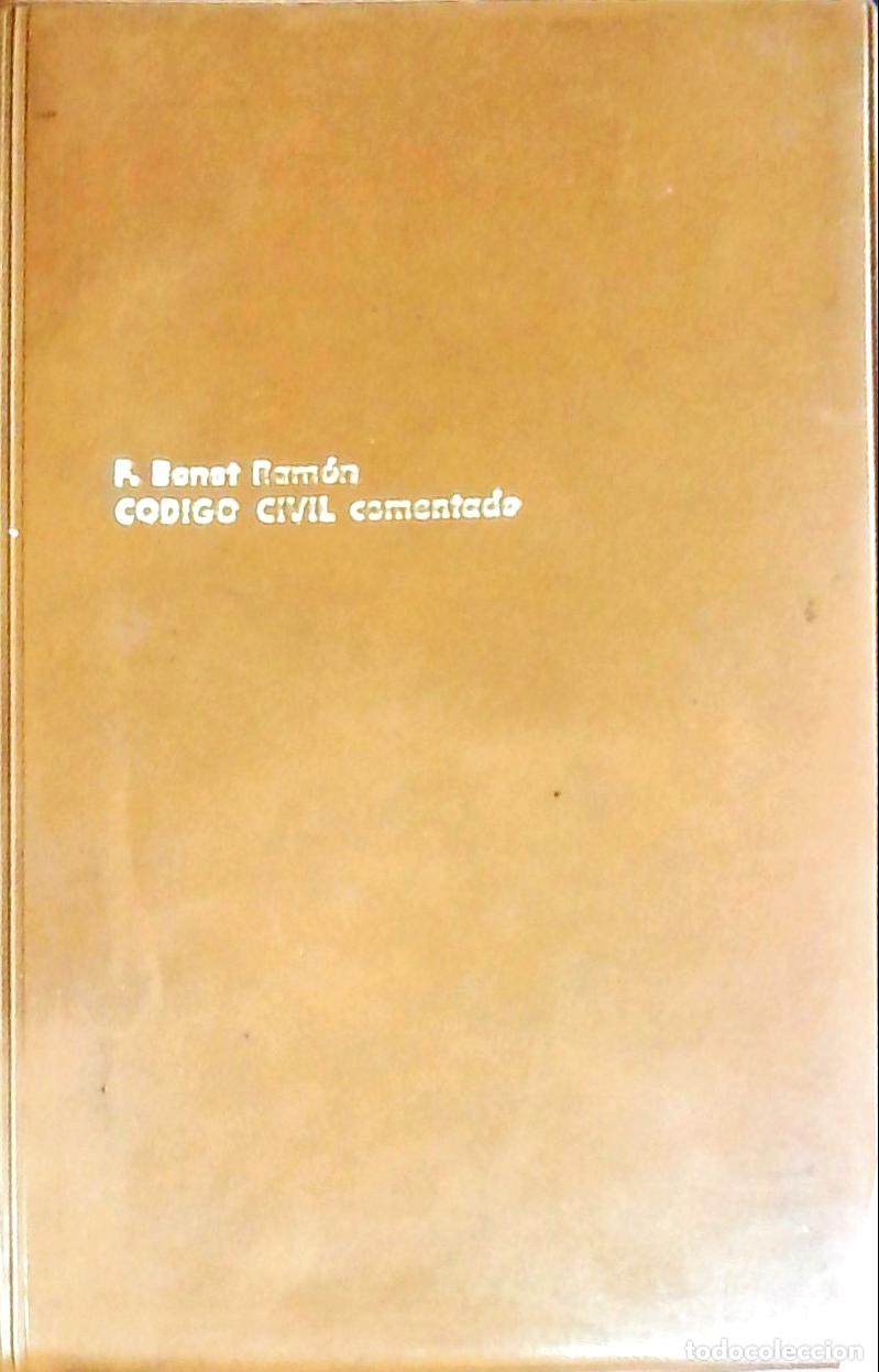B&uuml;cher: C&oacute;digo Civil comentado con sus ap&eacute;ndices forales - Bonet Ram&oacute;n, Francisco:
