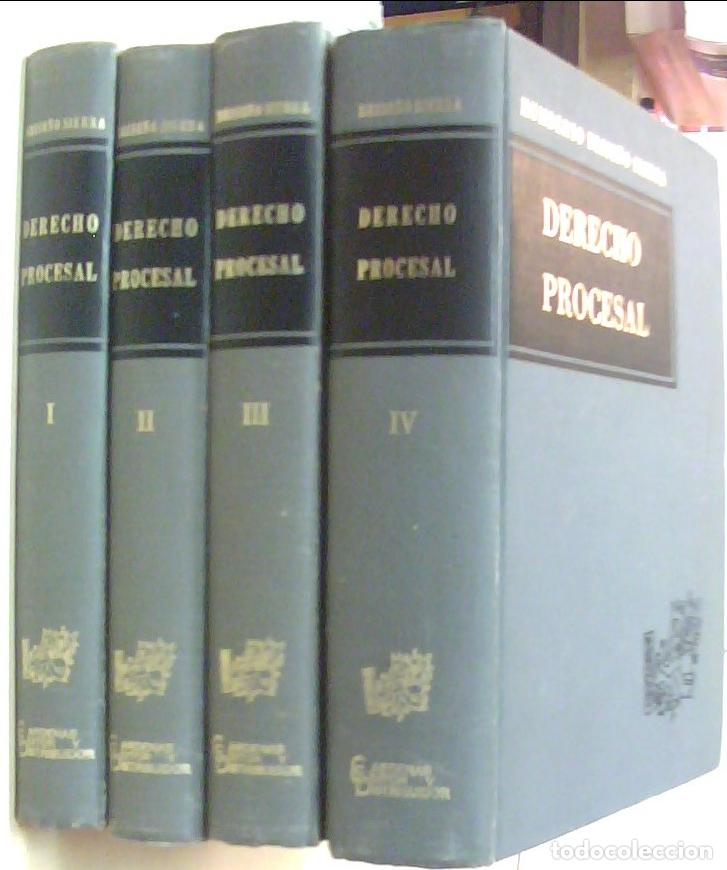 books: Derecho procesal. 4 TOMOS - BRISE&Ntilde;O SIERRA, Humberto: