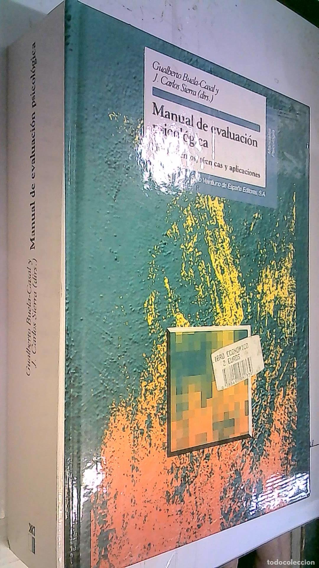 Libros: Manual de evaluaci&oacute;n psicol&oacute;gica : fundamentos, t&eacute;cnicas y aplicaciones - Buela Casal, Gualberto y S