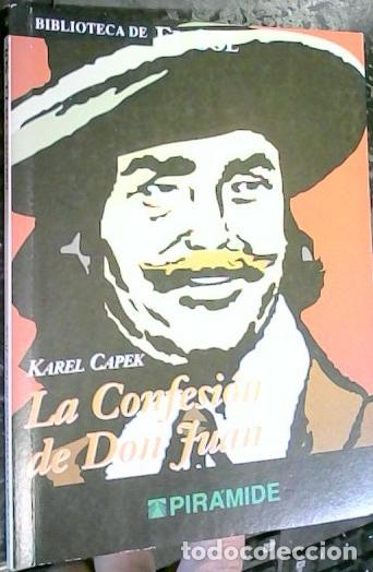 Livros em segunda m&atilde;o: La confesi&oacute;n de Don Juan - Capek, Karel: