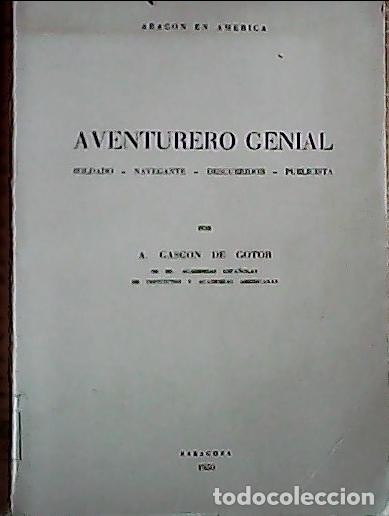 Libri di seconda mano: Aventurero genial - Cascon de Gotor, A.: