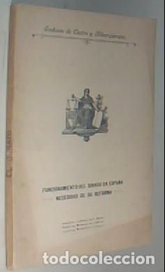 Livros em segunda m&atilde;o: Funcionamiento del jurado en Espa&ntilde;a. Necesidad de su reforma - CASTRO Y ALBURQUERQUE, Eudoxio: